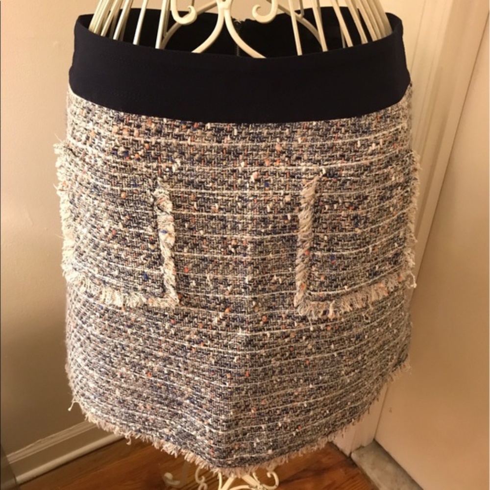 J Crew Tweed Skirt 12